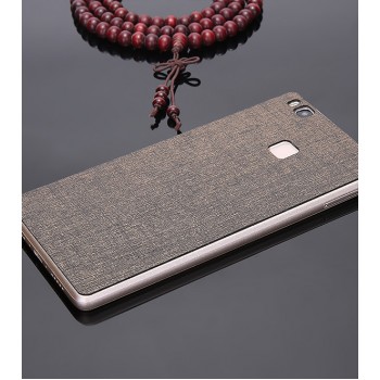 Экстратонкая клеевая кожаная накладка для Huawei P9 Lite