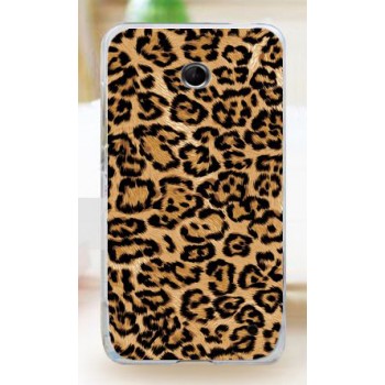 Пластиковый чехол с принтом для Nokia Lumia 630 леопард