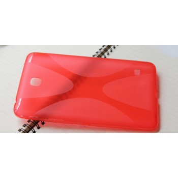 Силиконовый чехол X для Samsung Galaxy Tab 4 7.0 Красный