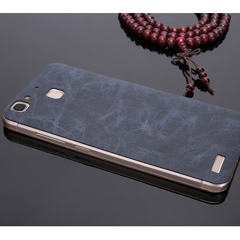 Экстратонкая клеевая кожаная накладка для Huawei GR3