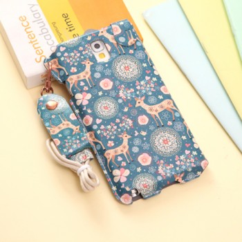 Чехол накладка текстурная отделка Кожа для Samsung Galaxy Note 3