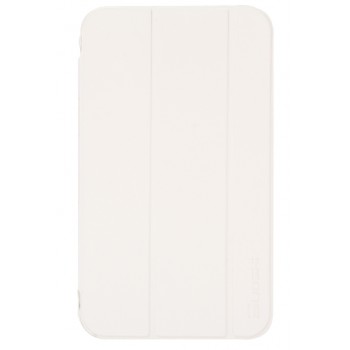 Сегмантарный чехол подставка на пластиковой основедля планшета ASUS FonePad 7 FE170CG Белый