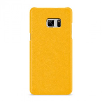 Кожаный чехол накладка (премиум нат. кожа) для Samsung Galaxy Note 7