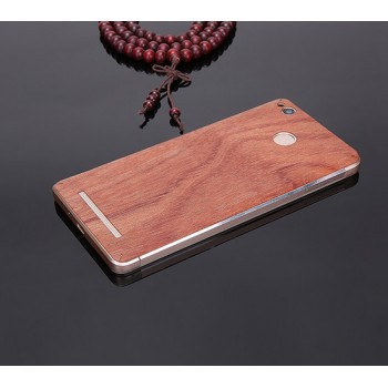 Экстратонкая клеевая натуральная деревянная накладка для Xiaomi RedMi Note 4
