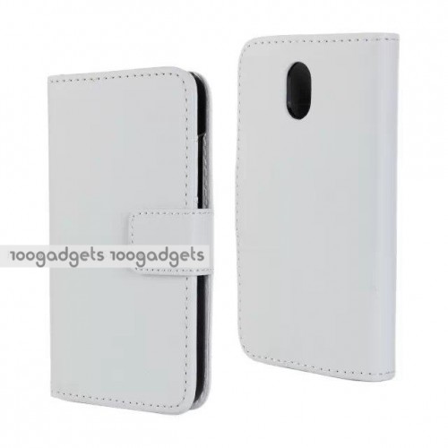 Чехол портмоне подставка с защелкой для HTC Desire 210, цвет Белый