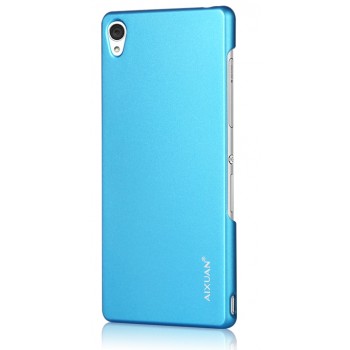 Ультратонкий премиум пластиковый чехол для Sony Xperia Z3 Голубой