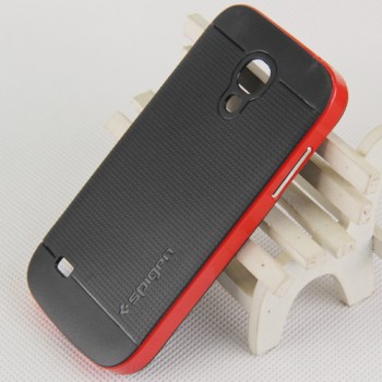 Двухкомпонентный премиум поликарбонат-пластик чехол для Samsung Galaxy S4 Mini Красный
