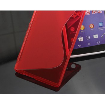 Силиконовый чехол S для HTC One 2 Красный