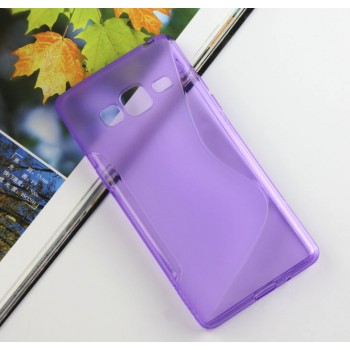 Силиконовый S чехол для Samsung Z3 Фиолетовый