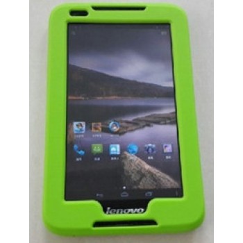 Силиконовый усиленный чехол для планшета Lenovo IdeaTab A1000 Зеленый