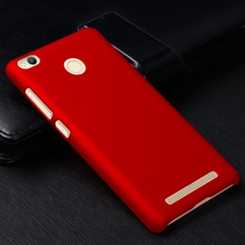 Пластиковый непрозрачный матовый чехол для Xiaomi RedMi 3 Pro/3S