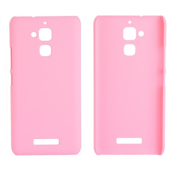Пластиковый непрозрачный матовый чехол для Asus ZenFone 3 Max Розовый