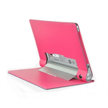 Чехол подставка с защитной крышкой для Lenovo Yoga Tablet 8 Розовый