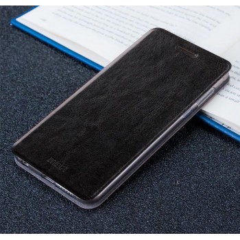 Чехол флип подставка на силиконовой основе для Iphone 5/5s/SE Черный