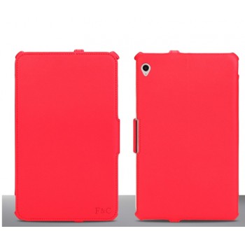 Чехол подставка текстурный для планшета Acer Iconia W3 Красный