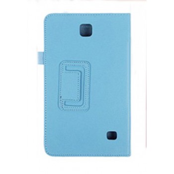 Чехол подставка серия Full Cover для Samsung Galaxy Tab 4 8.0 Голубой