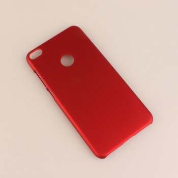 Пластиковый непрозрачный матовый чехол для Huawei Honor 8 Lite Красный