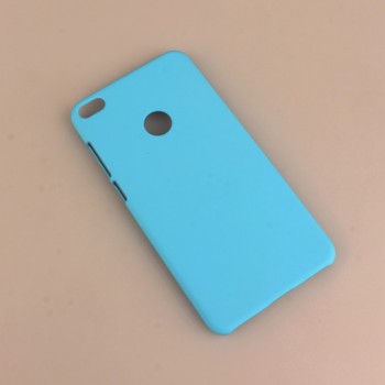 Пластиковый непрозрачный матовый чехол для Huawei Honor 8 Lite Голубой