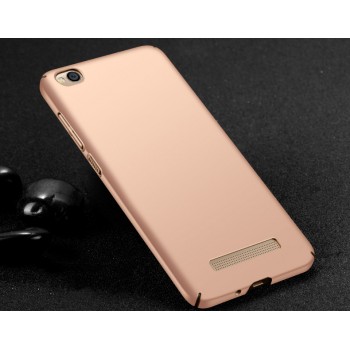 Пластиковый непрозрачный матовый чехол с улучшенной защитой элементов корпуса для Xiaomi RedMi 4A Розовый