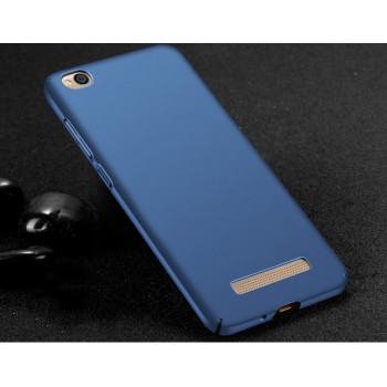 Пластиковый непрозрачный матовый чехол с улучшенной защитой элементов корпуса для Xiaomi RedMi 4A Синий