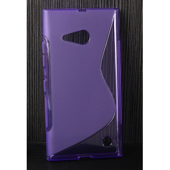 Силиконовый S чехол для Nokia Lumia 730/735 Фиолетовый