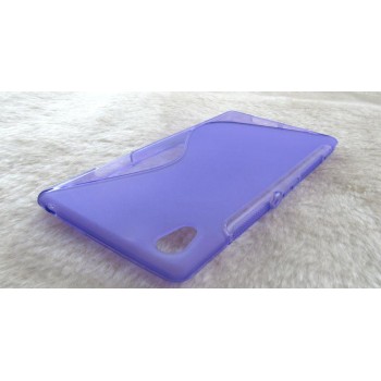 Силиконовый чехол S для Sony Xperia Z1 Фиолетовый