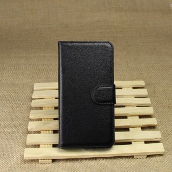 Чехол портмоне подставка на силиконовой основе на магнитной защелке для Sony Xperia Z1 Compact Черный