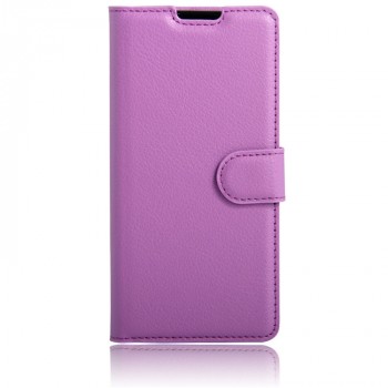 Чехол горизонтальная книжка подставка на силиконовой основе на магнитной защелке для LG K3 Фиолетовый
