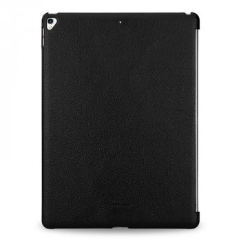 Кожаный чехол накладка (премиум нат. кожа) для Ipad Pro 12.9 (2017) Черный