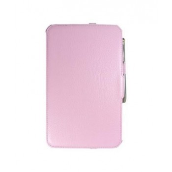 Кожаный чехол подставка для планшета Acer Iconia W3 Розовый