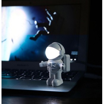 Светодиодный LED светильник USB дизайн Астронавт