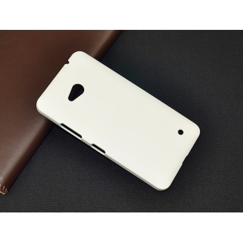 Пластиковый матовый непрозрачный чехол для Microsoft Lumia 640 Белый
