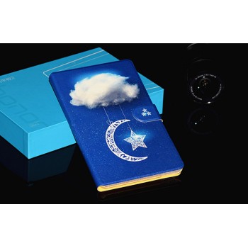 Чехол книжка подставка на непрозрачной поликарбонатной основе с магнитной защелкой и полноповерхностным принтом для Huawei MediaPad T3 7