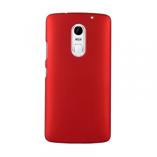 Пластиковый матовый непрозрачный чехол для Lenovo Vibe X3, цвет Красный