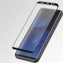 3D полноэкранное ультратонкое износоустойчивое сколостойкое олеофобное защитное стекло для Samsung Galaxy S8, цвет Черный