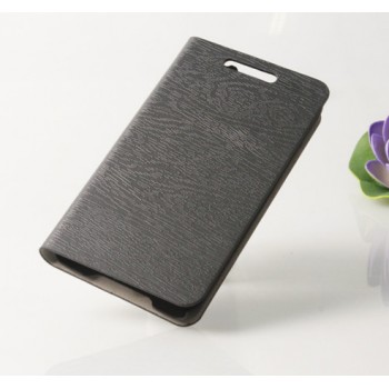 Текстурный чехол флип подставка на присоске для Blackberry Z30 Черный