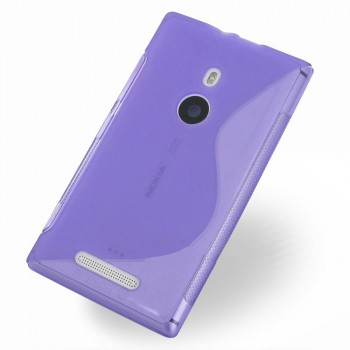 Силиконовый чехол S для Nokia Lumia 925 Фиолетовый