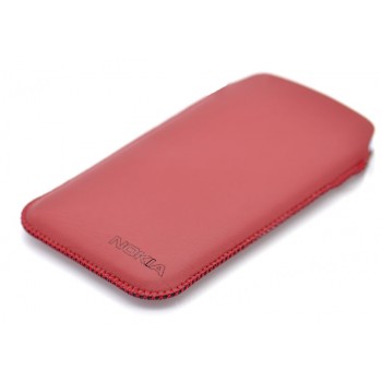 Мешок из искусственной кожи для Nokia XL Красный