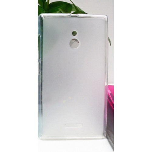 Силиконовый матовый полупрозрачный чехол для Nokia XL, цвет Белый