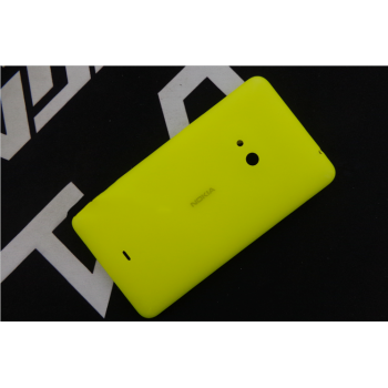 Чехол пластиковый оригинальный для Nokia Lumia 625 Желтый