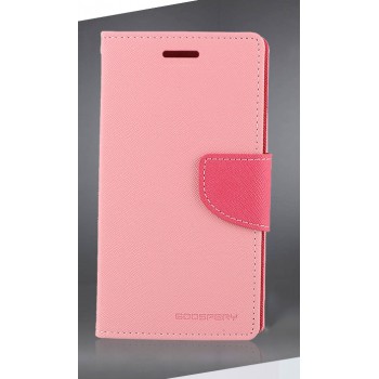 Чехол портмоне подставка на силиконовой основе на дизайнерской магнитной защелке для Asus ZenFone 3 Ultra Розовый