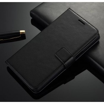Глянцевый чехол портмоне подставка с защелкой для OnePlus X Черный