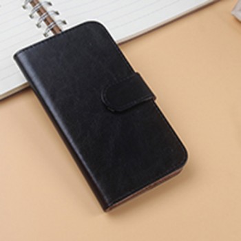 Винтажный чехол портмоне подставка на клеевой основе с отсеком для карт на магнитной защелке для LG K4 (2017)/LG K7 (2017) Черный