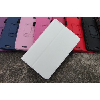 Чехол подставка с рамочной защитой серия Full Cover для Asus Fonepad 7 Белый