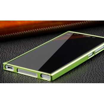 Металлический бампер для Xiaomi MI3 Зеленый
