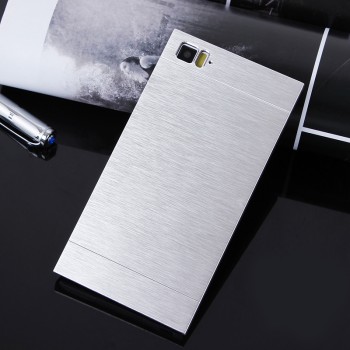 Пластиковый чехол с металлическим внешним слоем для Xiaomi MI3 Белый