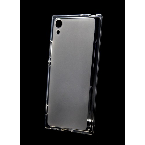 Силиконовый матовый полупрозрачный чехол для Sony Xperia XA1