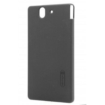Чехол пластиковый матовый для Sony Xperia Z Черный