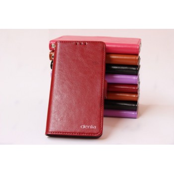 Чехол портмоне подставка со слотом для карт для Acer Liquid Jade Красный