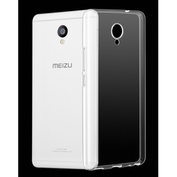 Силиконовый матовый транспарентный чехол для Meizu M5 Note